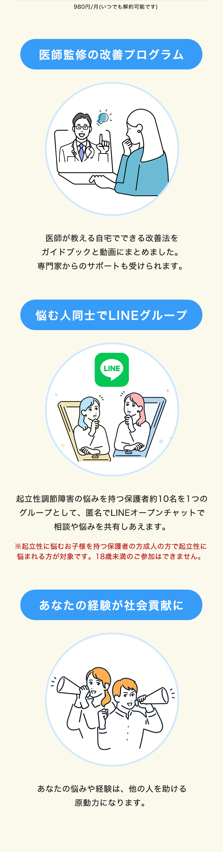 オンライン改善コミュニティ「起立性ラボ」